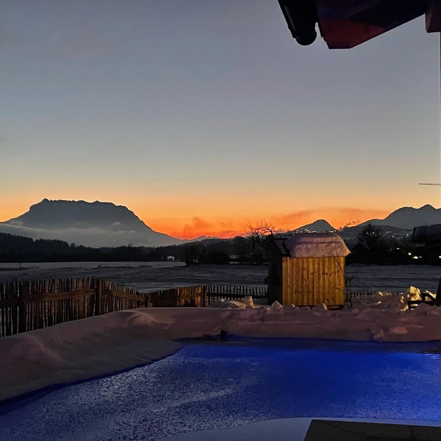 Activechalets Six.Nine.Eight Reit im Winkl Buitenkant foto